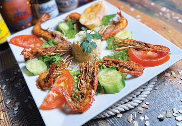 Langostinos Estilo Sinaloa Dinner